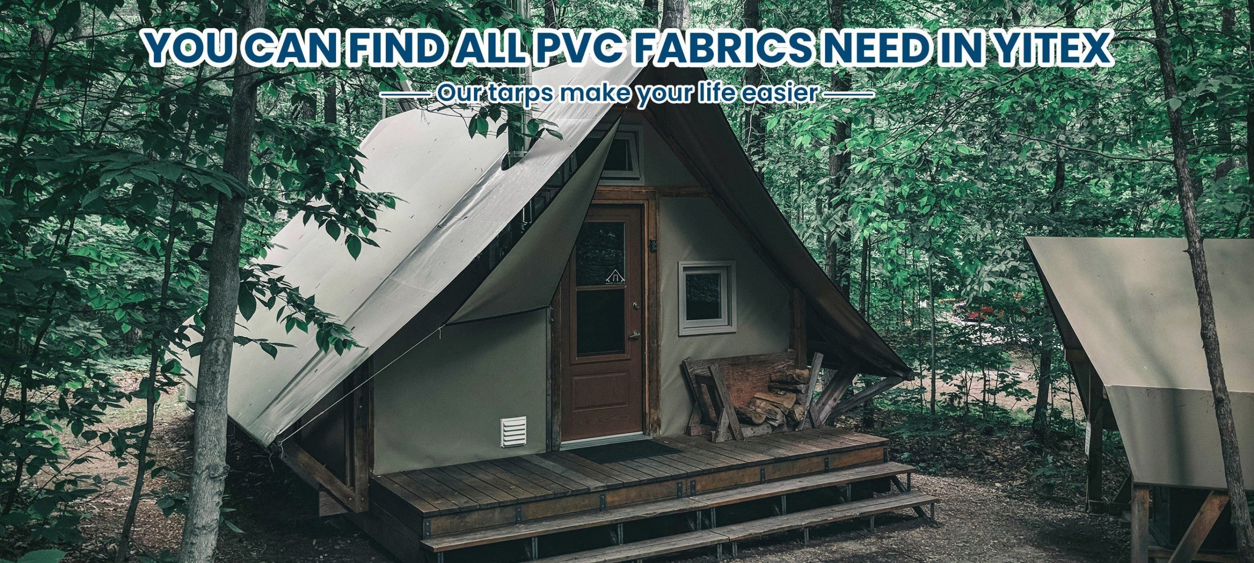 calidad el pvc cubrió la tela fábrica