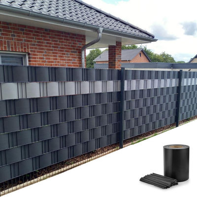quality PVDF cinta de cercas de vinilo 0,19 * 35m 0,19 * 50m PVC telón de cercas de pantalla para la protección del jardín factory