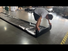 Capa de carga para camiones de lona de madera Capa de carga para camiones de madera Capa de carga para camiones de lana de PVC de uso pesado Capa de lona plana 16x27+4x8